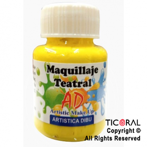 MAQUILLAJE TEATRAL AD 054 AMARILLO MEDIO 40ML X 1